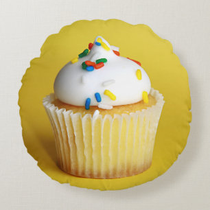 Cupcake Round Pillow Rond Kussen