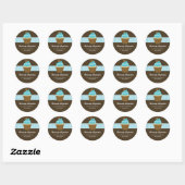 Cupcake Round Sticker (Vel)