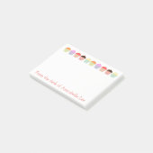 Cupcake Row Post-it® Notes (Schuin)