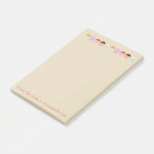 Cupcake Row Post-it® Notes (Schuin)