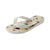 Cupcake royale kinder teenslippers (Schuin)