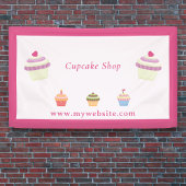 Cupcake Roze banner