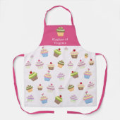 Cupcake Roze Schort (Voorkant)