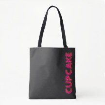 Cupcake Roze Tekst Aangepast Zwart 