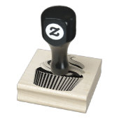 Cupcake Rubber Stamp door Warrior_Wares_Inc Rubberstempel (Stempel)