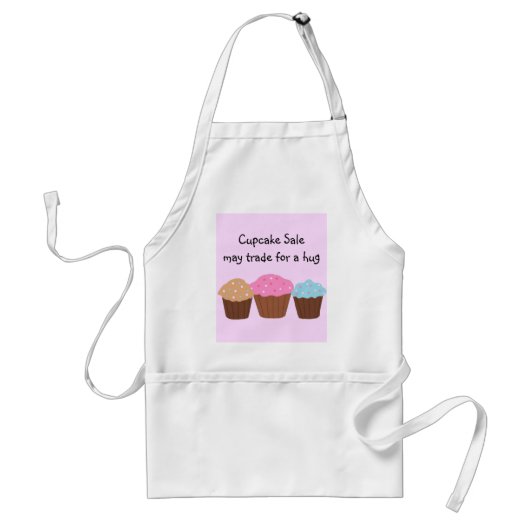 Cupcake Sale Standaard Schort (Voorkant)