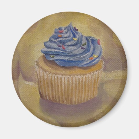 cupcake-schildermagneet magneet (Voorkant)