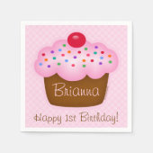 Cupcake Servetten (Voorkant)