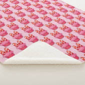 Cupcake Sherpa Dekbed Deken (3/4)