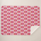 Cupcake Sherpa Dekbed Deken (Voorkant (horizontaal))