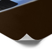 Cupcake Shop Black en Brown Poster (Hoek)