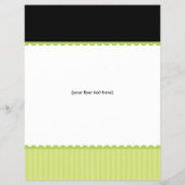 Cupcake Shop of Bakkerij Zakelijke Flyers (Achterkant)