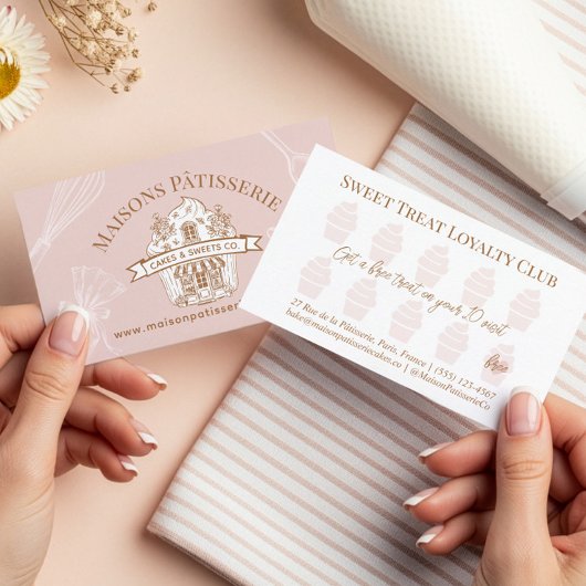 Cupcake Shop Pastry Chef Baking Utensils Bakery Klantenkaartje