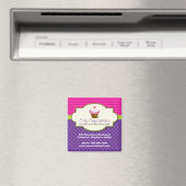 Cupcake Shop Promotie Magnet (Insitu (Vaatwasser))