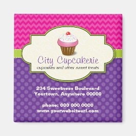 Cupcake Shop Promotie Magnet