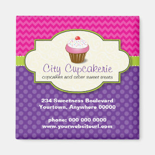 Cupcake Shop Promotie Magnet