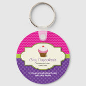 Cupcake Shop Sleutelhanger (Voorkant)