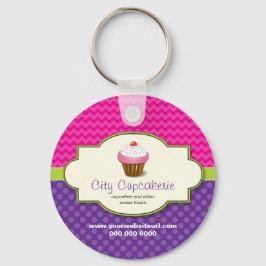 Cupcake Shop Sleutelhanger