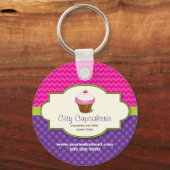 Cupcake Shop Sleutelhanger (Voorkant)