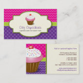 Cupcake Shop Visitekaartje (Voorkant / Achterkant)