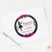 Cupcake Silhouette Packaging Stickers (Envelop)