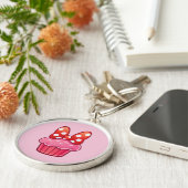 Cupcake Sleutelhanger (Zijkant)