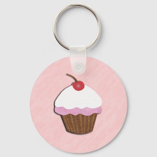 Cupcake Sleutelhanger (Voorkant)