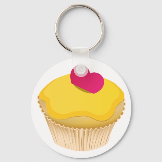 Cupcake Sleutelhanger (Voorkant)