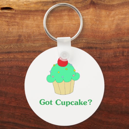 Cupcake Sleutelhanger (Voorkant)