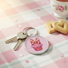 Cupcake Sleutelhanger