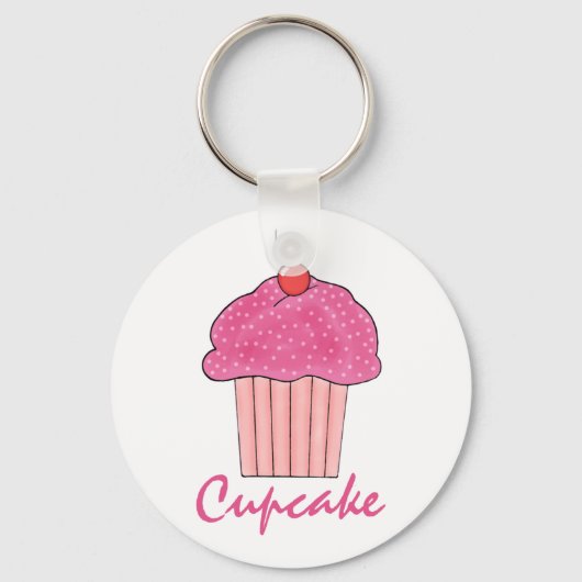 Cupcake Sleutelhanger (Voorkant)