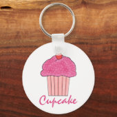 Cupcake Sleutelhanger (Voorkant)