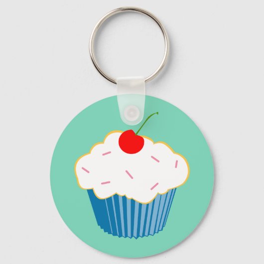 Cupcake Sleutelhanger (Voorkant)