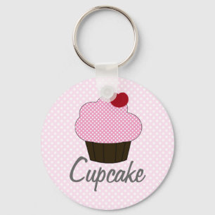 Cupcake-Sleutelhanger Sleutelhanger