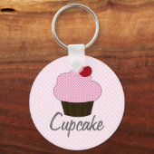 Cupcake-Sleutelhanger Sleutelhanger (Voorkant)