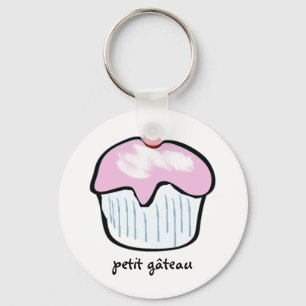 Cupcake-Sleutelhanger Sleutelhanger