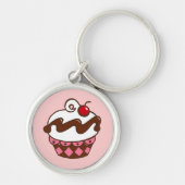 Cupcake-Sleutelhanger Sleutelhanger (Voorkant)