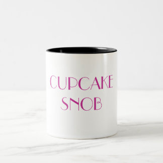 CUPCAKE SNOB Mok