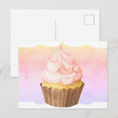 Cupcake Solo Briefkaart (Voorkant / Achterkant)