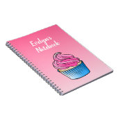 Cupcake Spiraal Foto Notitieboek (Rechterzijde)