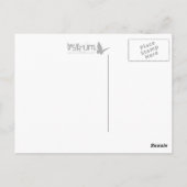 cupcake splatt briefkaart (Achterkant)