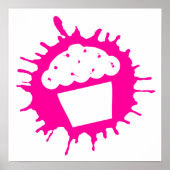 cupcake splatt poster (Voorkant)