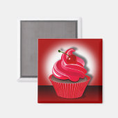 "Cupcake Spotlight" van Cheryl Daniels Magneet (Voorkant / Achterkant)