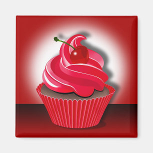 "Cupcake Spotlight" van Cheryl Daniels Magneet