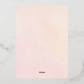 Cupcake Sprinkle baby douche uitnodigingen (Achterkant)