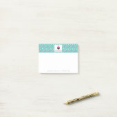 Cupcake Sprinkles Bakkerij Cake Zakelijk Logo Post-it® Notes (Op bureau)
