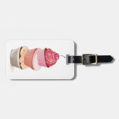 Cupcake Stack Bagagelabels (Voorkant horizontaal)