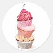 Cupcake Stack Stickers (Voorkant)
