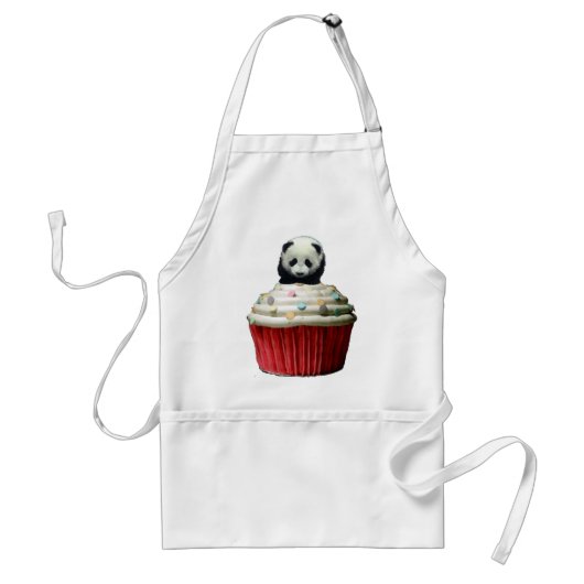 Cupcake Standaard Schort (Voorkant)