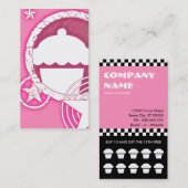 cupcake starz punch-kaart klantenkaartje (Voorkant / Achterkant)